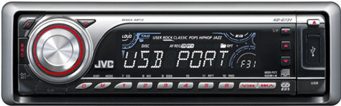 KD-G731 JVC  3 USD     ()